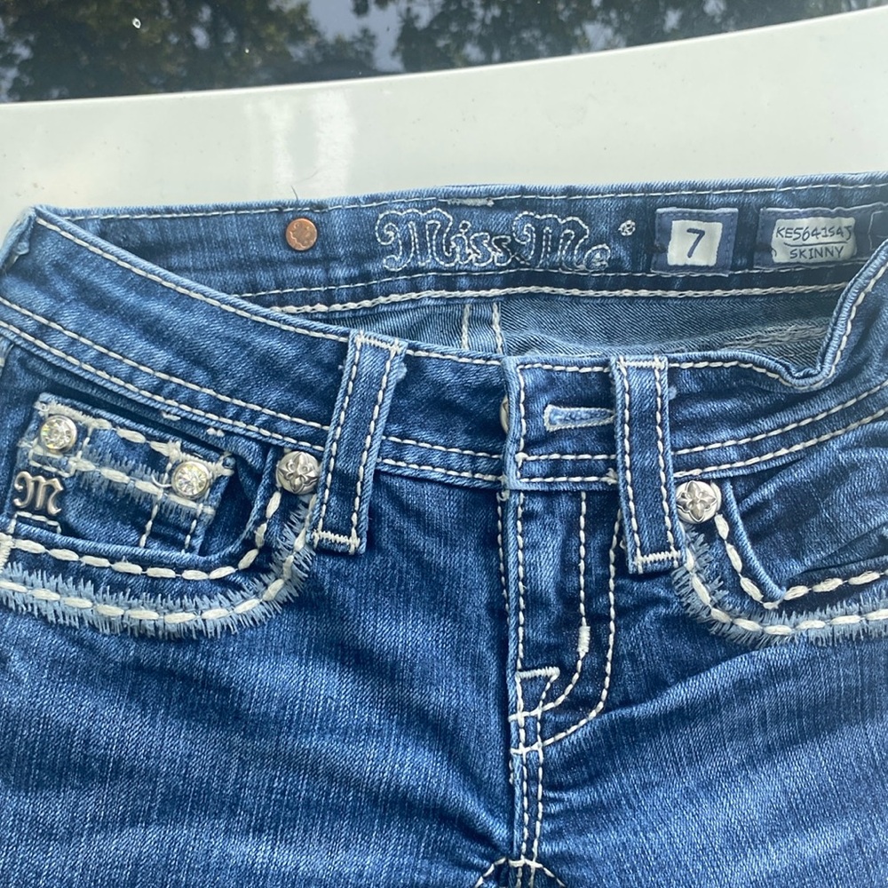 Size 7 girls miss me jeans